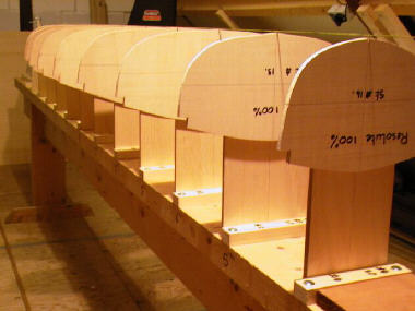 Zeekajak Caribou zijaanzicht stellen mallen